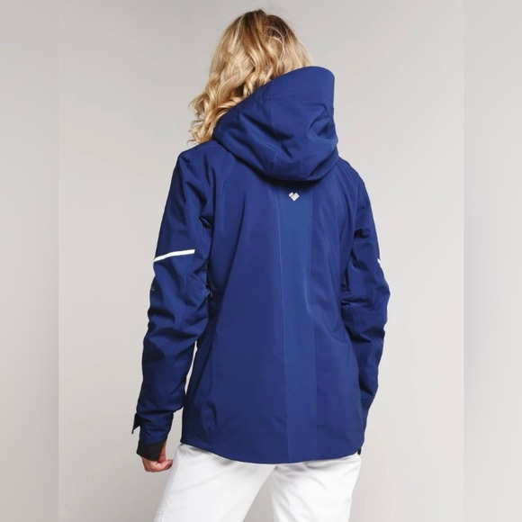 Obermeyer Kahina Hooded Full Zip Ski Jacket Women’s Size 8 Recco Winter $449 - Picture 3 of 16